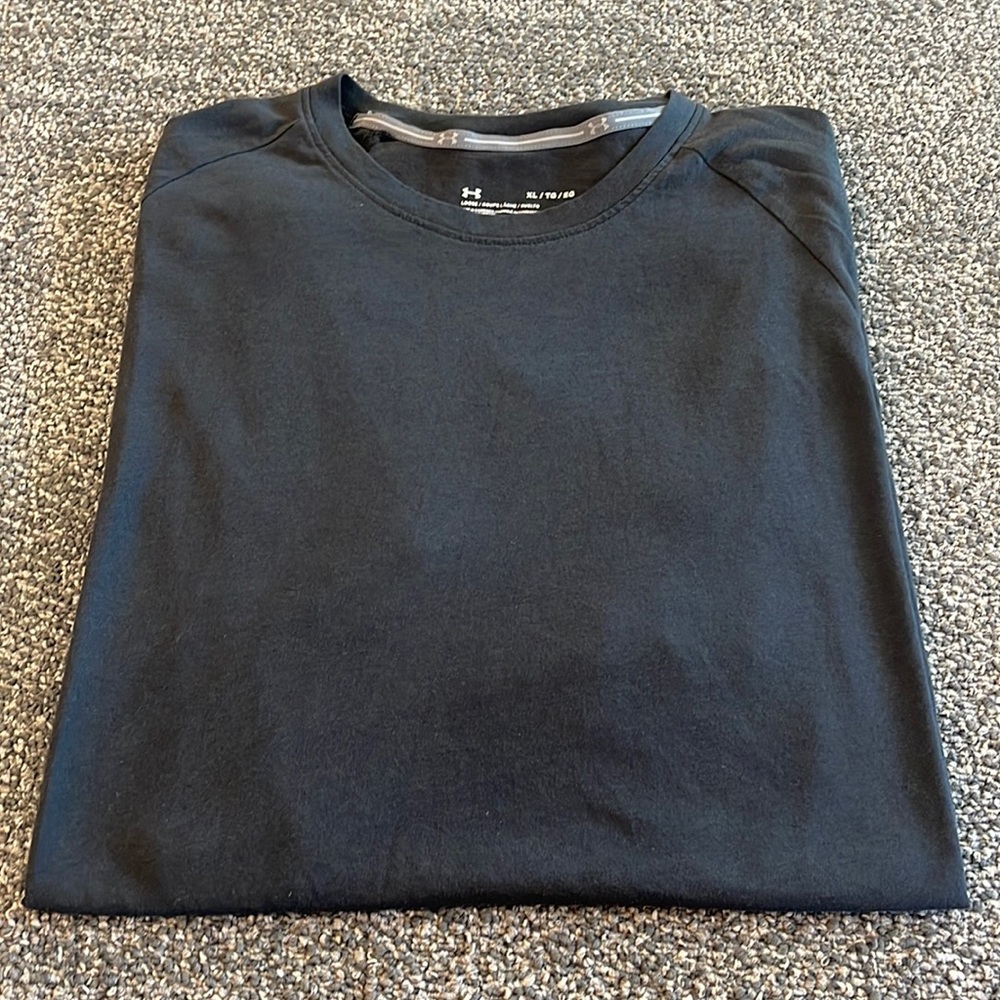 Under Armour - Men’s Athletics T-Shirt - Black - XL